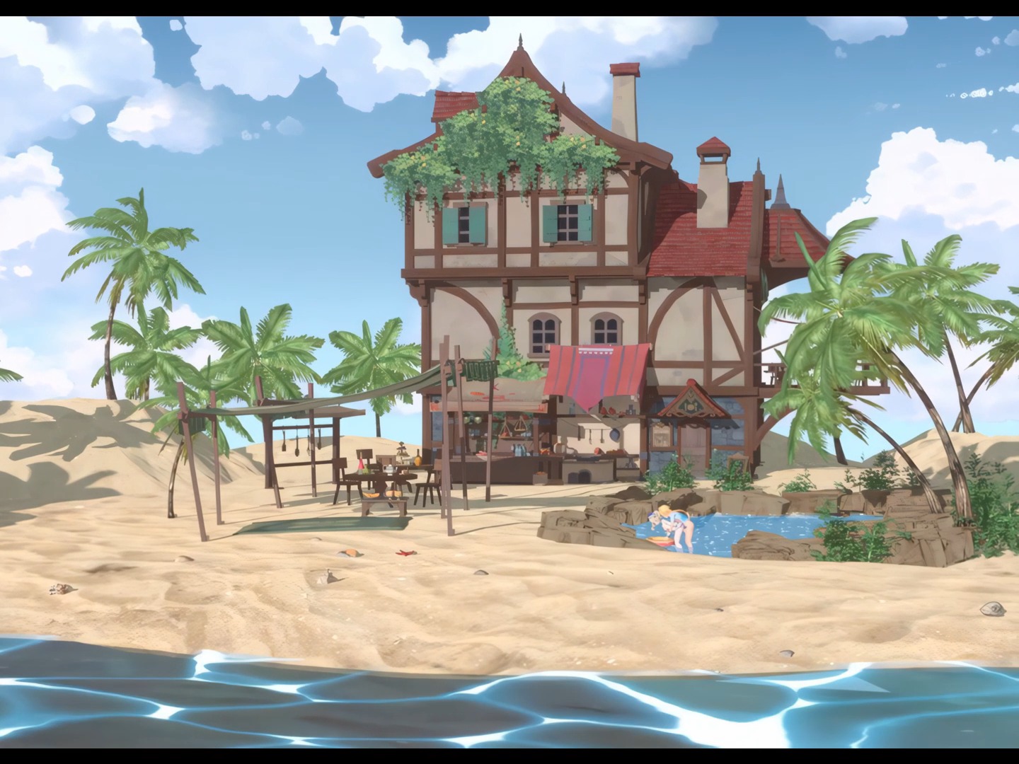 [Yuluer] 原神 芭芭拉&amp;amp;珐露珊#动漫